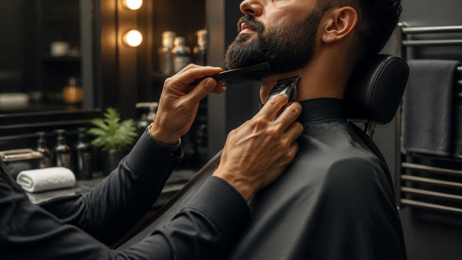 Atendimento premium no salão